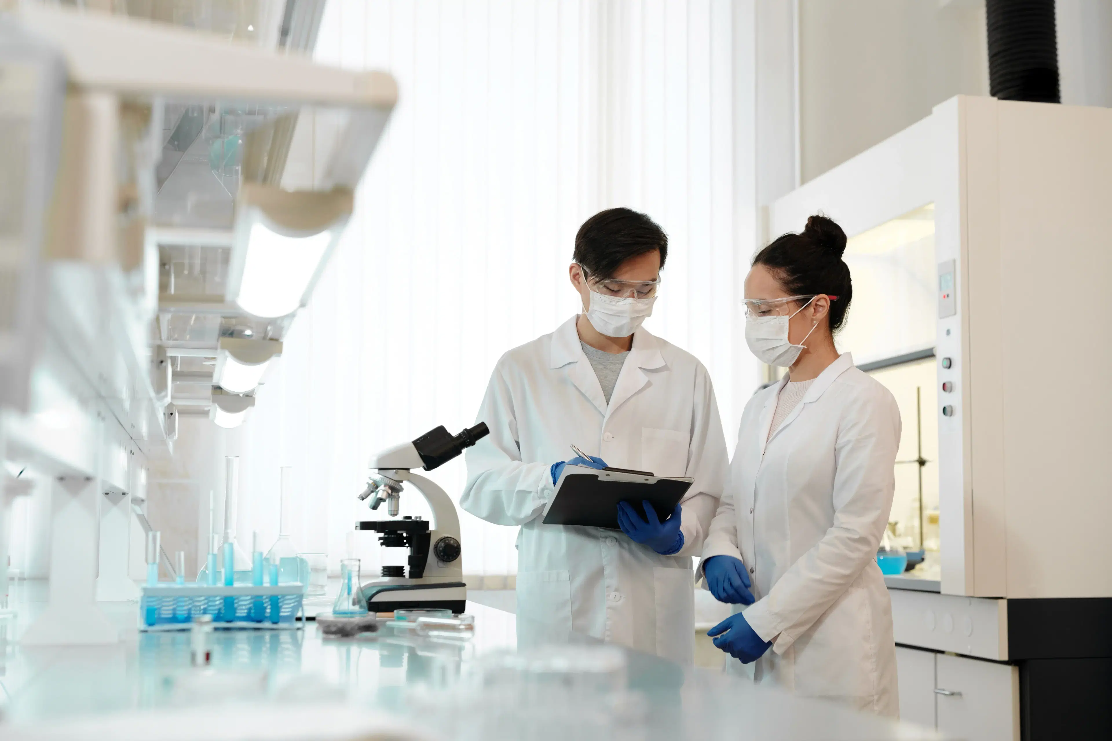Sample and study records from several sponsors kept separate inside one CRO LIMS