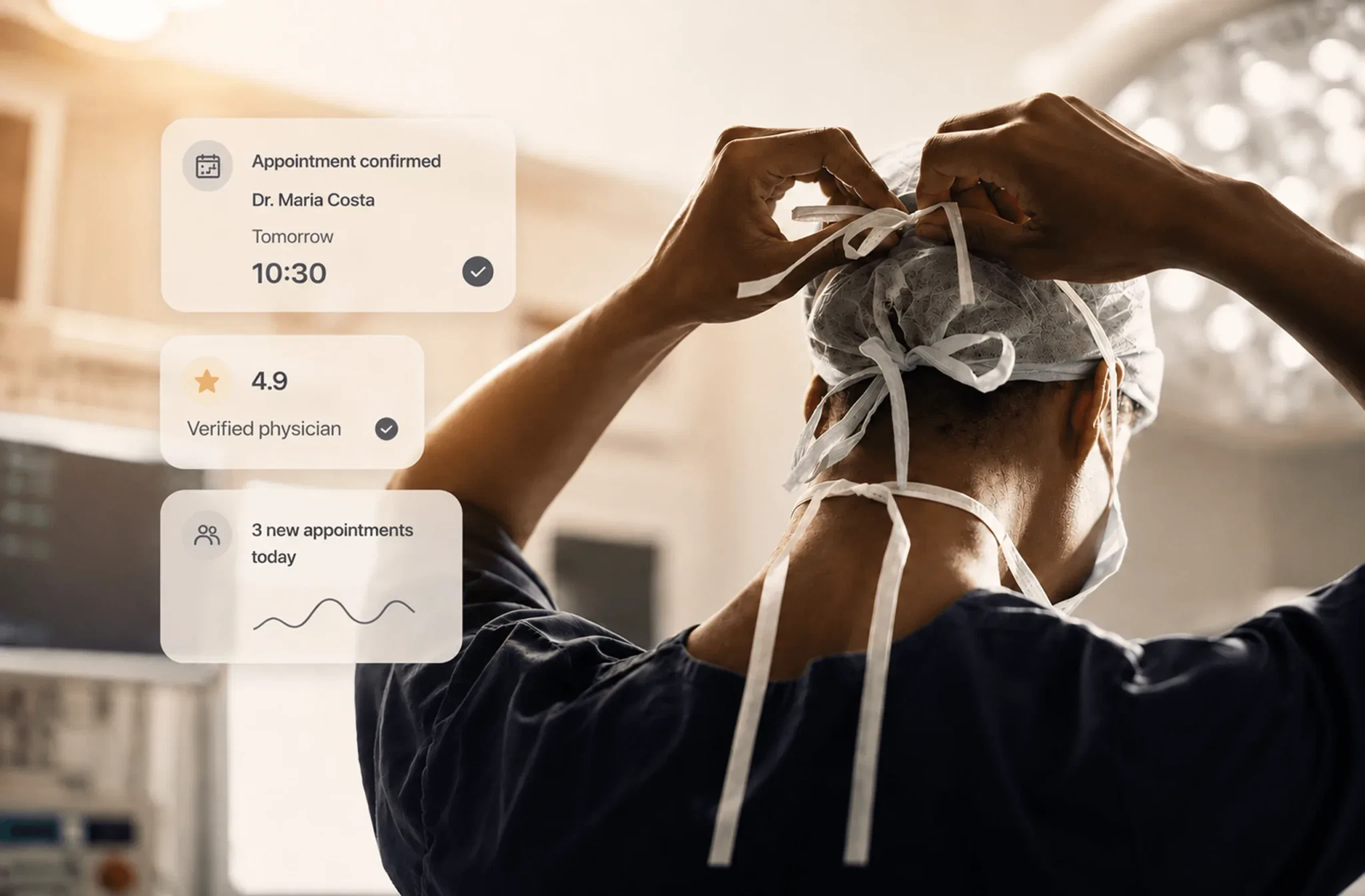 Healthcare booking platform